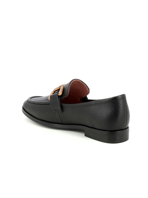 mocassino da donna in pelle nera BIBI LOU | 572X